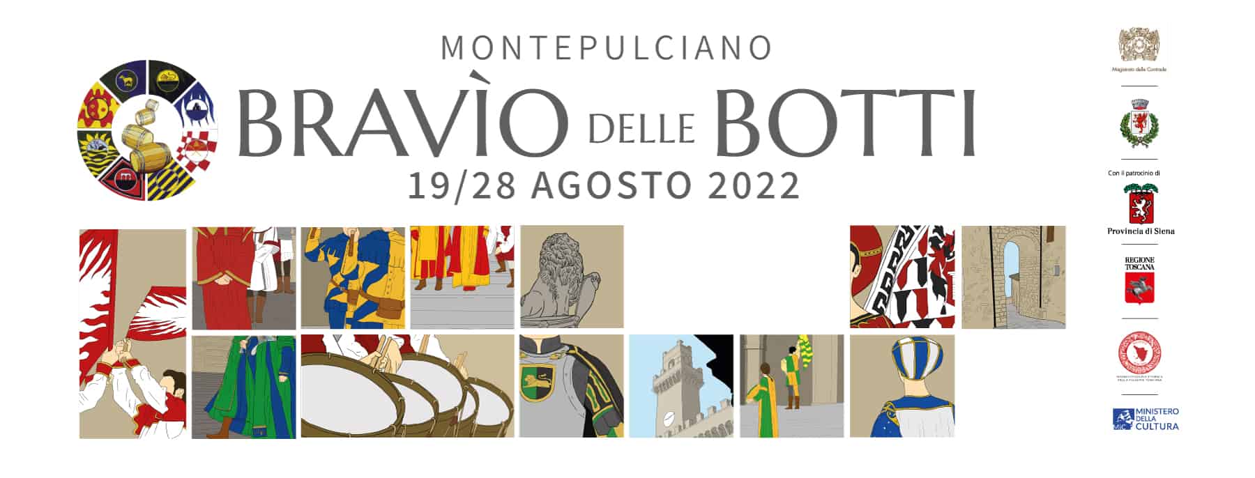 Le date del Bravìo delle Botti 2022